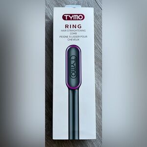 TYMO Ring Hair Straightening Comb - Black